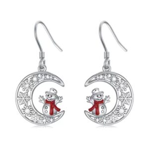 oly-7b9fd7977bb66c69704388331de45a53 Wholesale Fun and playful snowman earrings for Christmas this winter