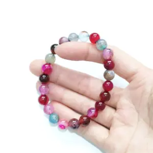 Colorful Dragon Pattern Agate