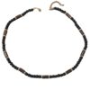 Wholesale fashion Men's hip hop bohemian style turquoise nut shell wooden beads ing necklace men's