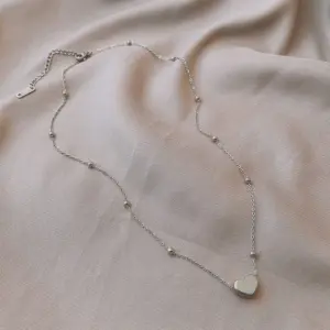 Bead Love Necklace-Steel Color