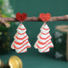 oly-7bc4d50f9d186a88d2d5406f31bf4991 Wholesale Heart Acrylic Christmas Tree Earrings