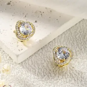 Ear Studs-Yellow / One Size / 1.2*1.2