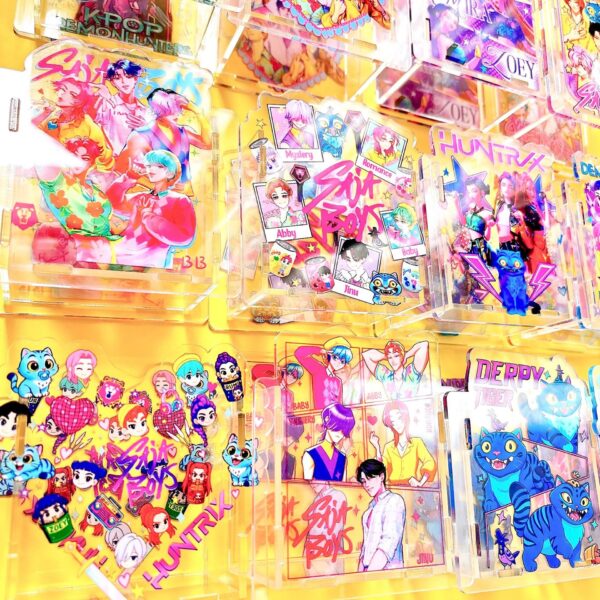 Wholesale Acrylic Pen Holder/Pen Case/Stationery Storage 10cm