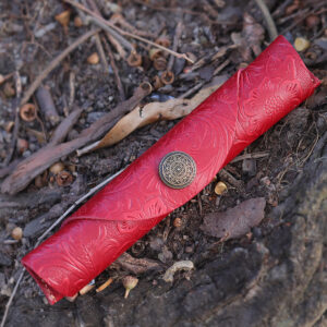 Red carved