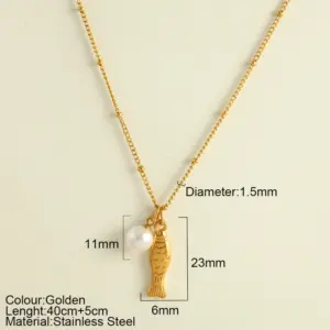 Imitation Pearl Fish 25200