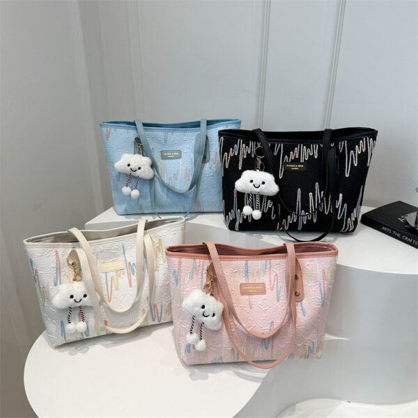 oly-7c026371a02c926fb5cd638a72947341 Wholesale Large capacity summer casual shoulder bag tote bag