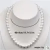 Wholesale Fashion Geometric Imitation Pearl Women's Necklace
