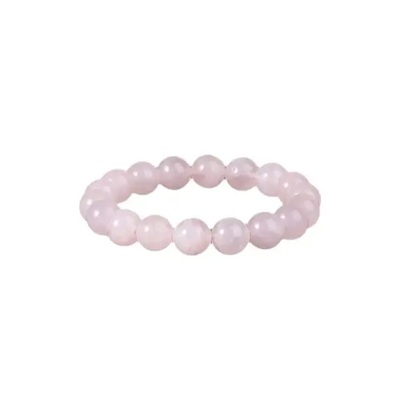 Wholesale Natural Crystal Tiger Eye Agate Single Circle Round Beads Bracelet Elegant Jewelry Simple Geometric Pattern Unisex Bracelet