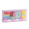 Wholesale Ice cream colorful eraser