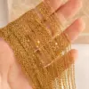 Wholesale Ion Plating (IP) 18K Gold Plated Chain 304 Stainless Steel Simple Style Waterproof Non Tarnish 304 Stainless Steel Necklace