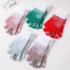 oly-7c590a12a72755468b628a66e8686854 Wholesale Knitted gloves, winter fleece-lined, thickened, cold-proof wool gloves