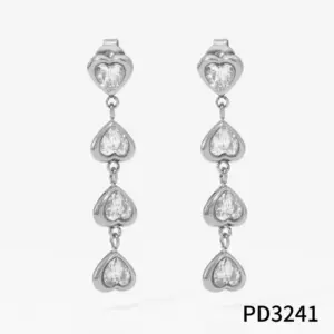 Silver Earrings PD3241