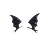 Wholesale Cute Devil Hairpin Edge Clip Halloween Black Wings Headdress Gothic Style