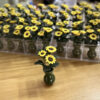 Wholesale 1:12 dollhouse accessories dollhouse mini plant clay flower handmade flower sunflower flower arrangement model
