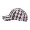Wholesale European and American new autumn and winter plaid diagonal striped peaked cap baseball cap unisex sun hat B1117