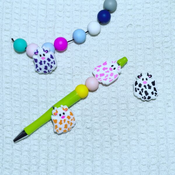 Wholesale Cross-Border Hot-Selling New Products: Halloween Series Silicone Cartoon Beads Beading Factory Wholesale Ready Stock