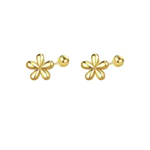 Gold - Three-dimensional Flower Twist Ball (Single)