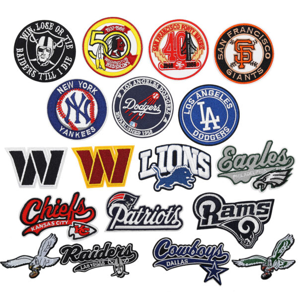 oly-7cabe1755eea4d08269e39b7fe0e0e92 Wholesale Srts Meet Embroidered Fabric Patches for Clothing and Rugby Apparel