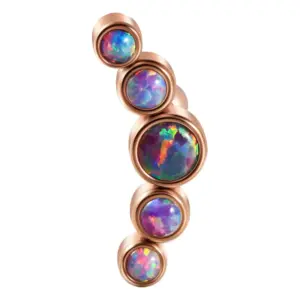 Op38-rose Gold / Rod Thickness * Rod Length 1.2x6mm