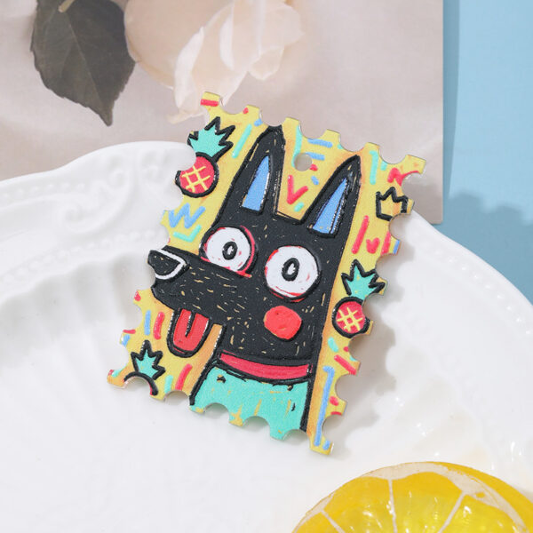 Wholesale Stamp tags, cute cat and dog pendants