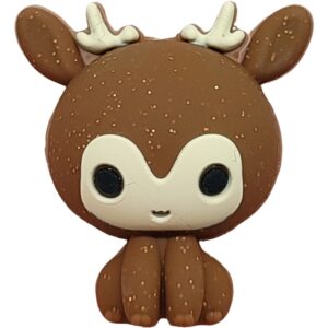 Christmas - Reindeer #2-Z (Coffee + Pearl Pink)