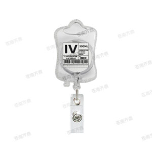 Transparent IV infusion bag