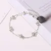 Wholesale Fashion Geometric Copper No Inlaid Women's Anklet