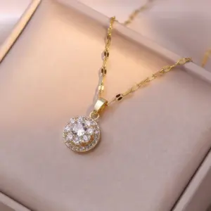 X0061 Gold Rotating Necklace