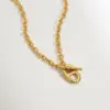 Wholesale Ion Plating (IP) Pig Nose 304 Stainless Steel Basic Waterproof Non Tarnish 304 Stainless Steel Pendant Necklace