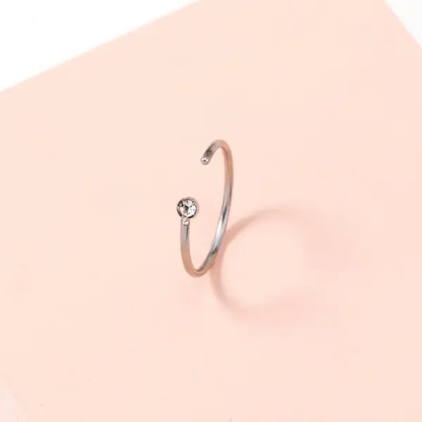 Wholesale Geometric Stainless Steel Plating Nose Ring Nose Studs Nose Pin