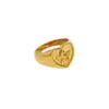 Wholesale Jewelry Hexagram 316 Stainless Steel Gem PVD Coated