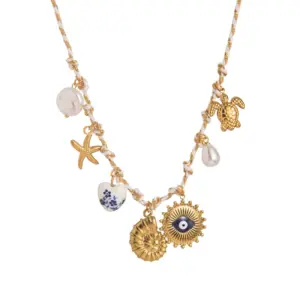 Conch White Rope Necklace