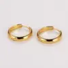 Wholesale 303 Stainless Steel Circle Electroplating Imitation Gold Vintage Style Classic Style Commute Earrings