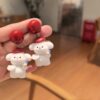oly-7cfedeb01618671637c691ae4bebf667 Wholesale Cartoon cute little white dog earrings