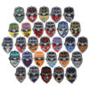 Wholesale Sports Embroidered Fabric Patch American Football Mask Embroidered Patch