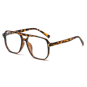 Leopard print frame-anti-blue light