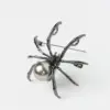 Wholesale Retro Pin Spider Imitation Pearl Alloy Unisex Brooches