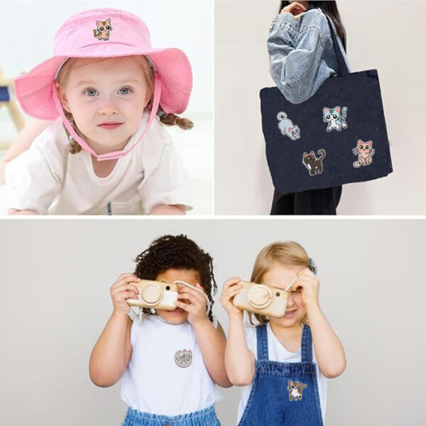 oly-7d51d452f9c73ecea154e2db1be5e710 Wholesale Xiao Tian cartoon kitten embroidery cloth sticker bag decoration patch computer embroidery micro stamp cat cat star embroidery