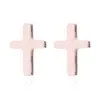PVD Coated 18K Gold Real Gold Plated Cross 304 Stainless Steel Retro Waterproof Non Tarnish Ear Studs