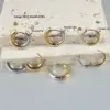 PVD Coated 18K Gold Plated Color Block 304 Stainless Steel Simple Style Waterproof Non Tarnish Earrings