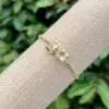Wholesale Jewelry Simple Style Classic Style Animal Bear Copper Zircon 18K Gold Plated Inlay Bracelets