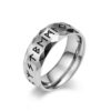 oly-7d9d722a8e57dbb6b569c63203a77ed3 Wholesale E-Commerce Retro Nordic Viking Text Luen Titanium Steel Ring Antique Sier Men's Hand Jewelry opshipping
