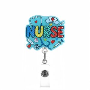 Green and blue nurse