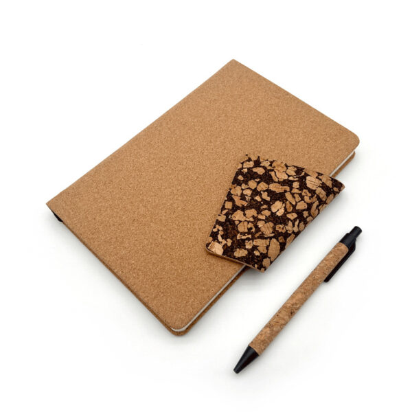 Wholesale A5 Cross-Border Environmentally Friendly Coffee Grounds Buckle Notebook Wheat Straw Splicing Diary Notepad High-Value Customization