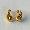 Wholesale 1 Pair Basic Solid Color Plating Titanium Steel 18k Gold Plated Ear Studs