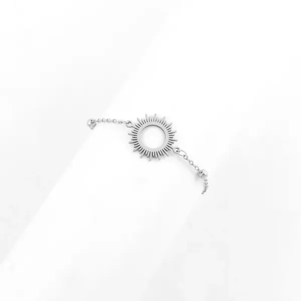 PVD Coated Real Gold Plated Sun 201 Stainless Steel 304 Stainless Steel Elegant Simple Style Classic Style Waterproof Non Tarnish 201 Stainless Steel Lobster Trier Clasp Closure Bracelets
