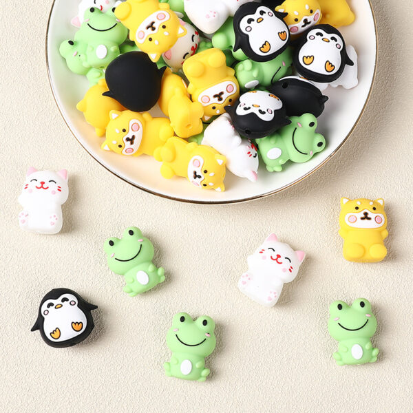 Wholesale Animal silicone beads