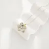 Wholesale Jewelry Vintage Style Classic Style Heart Shape Flower 304 Stainless Steel Plating Pendant Necklace Snake Chain