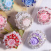 Wholesale DIY Rose Heavy Industry Exotic Rhinestone Balls