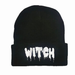 Black / WITCH cold hat